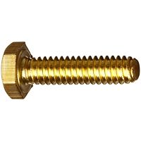Болт 8х35 DIN933, латунь Болт 8х35 DIN933, латунь