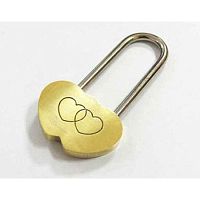 Замок навесной сердечко 40мм 0413381KL-1*** Замок навесной сердечко 40мм 0413381KL-1***