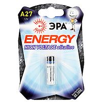 Батарейка ЭРА А27-1BL, для пультов сигнализаций и других электронных устройств, C0038442 Батарейка ЭРА А27-1BL, для пультов сигнализаций и других электронных устройств, C0038442