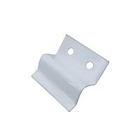 Кронштейн металлический широкий низ белый 10 шт Планета Кронштейн металлический широкий низ белый 10 шт Планета