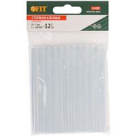 Стержни клеевые для термопистолета, 8х100 мм (уп. 12 шт.), 14408 Стержни клеевые для термопистолета, 8х100 мм (уп. 12 шт.), 14408