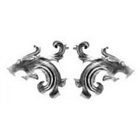 Накладка штампованная 180х170х2,0 мм пара П 19-1053*** Накладка штампованная 180х170х2,0 мм пара П 19-1053***