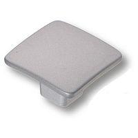 Ручка кнопка квадратная модерн матовый хром BRASS, 436025МР05 Ручка кнопка квадратная модерн матовый хром BRASS, 436025МР05