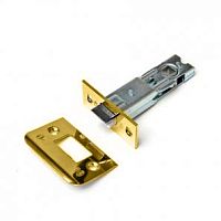 Защелка дверная покр.латунь ЗМДИ 7-70 /20/200/ Защелка дверная покр.латунь ЗМДИ 7-70 /20/200/