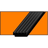 Уплотнитель SD-42 15х3 мм, черный, 100 м Уплотнитель SD-42 15х3 мм, черный, 100 м