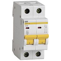 Автоматический выключатель 2Р 25А ВА47-29 4,5кА характеристика С ИЭК Автоматический выключатель 2Р 25А ВА47-29 4,5кА характеристика С ИЭК