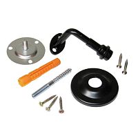 Опора для перил НОЭЗ ОП-75-3-S черный матовый Опора для перил НОЭЗ ОП-75-3-S черный матовый