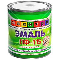 Эмаль ПАЛИТРА ПФ-115 белая супер 2.7кг 124438