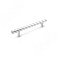 Ручка-рейлинг 128 мм d=10 мм, хром*** Ручка-рейлинг 128 мм d=10 мм, хром***