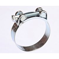 Хомут силовой одноболтовый (ROBUST), цинк, 60-63 /2/ Хомут силовой одноболтовый (ROBUST), цинк, 60-63 /2/