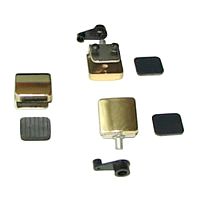 Фурнитура д/стекла мод.П1 (золото) Фурнитура д/стекла мод.П1 (золото)