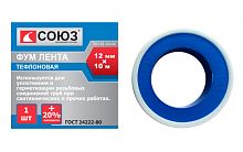 Фумлента, плотность 0,3 г/см, 12мм x 10м. СОЮЗ 7011-01-12x10С