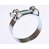 Хомут силовой одноболтовый (ROBUST), цинк, 104-112 /1/ Хомут силовой одноболтовый (ROBUST), цинк, 104-112 /1/