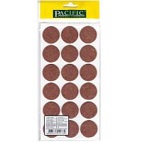 Подложки самоклеющиеся под ножки мебельные d=35 мм на войлочной основе (18 шт./лист), PC6135BR Подложки самоклеющиеся под ножки мебельные d=35 мм на войлочной основе (18 шт./лист), PC6135BR