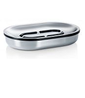 Мыльница из нержавеющей стали 126х105х30 мм Мыльница из нержавеющей стали 126х105х30 мм