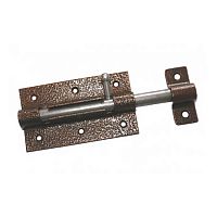 Задвижка дверная ЗД-08, полимер медь /20/ Задвижка дверная ЗД-08, полимер медь /20/