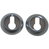 Накладка цилиндровая Латунина LA CL-SC матовый хром Накладка цилиндровая Латунина LA CL-SC матовый хром