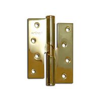 Петля правая 100х75-UP-G-R Apecs, золото 00011832 Петля правая 100х75-UP-G-R Apecs, золото 00011832