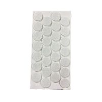 Подложки самоклеющиеся под ножки мебельные d=28 мм на войлочной основе (28 шт./лист), PC6128BR Подложки самоклеющиеся под ножки мебельные d=28 мм на войлочной основе (28 шт./лист), PC6128BR