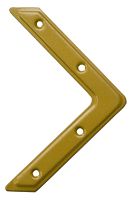 Уголок оконный 100 мм, золотой металлик Уголок оконный 100 мм, золотой металлик