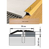 Порог АЛ-168-С 1,35м АКАЦИЯ ,Кант, 32 мм Порог АЛ-168-С 1,35м АКАЦИЯ ,Кант, 32 мм