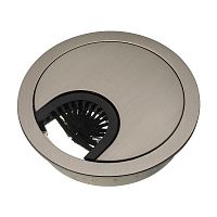 Заглушка для кабель-канала d=60 мм №23, белый /16/240/ Заглушка для кабель-канала d=60 мм №23, белый /16/240/