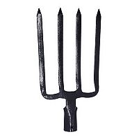 Вилы садово-огородные кованые 4-х рожковые /12/ Вилы садово-огородные кованые 4-х рожковые /12/