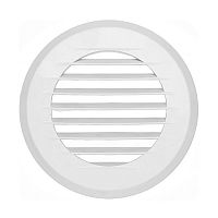 Решетка вентиляционная круглая с фланцем Д=150 мм, пластмассовая, ПКР 195/150 Решетка вентиляционная круглая с фланцем Д=150 мм, пластмассовая, ПКР 195/150