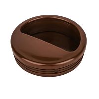 Ручка "Раковина" d=50 мм, коричневый №9 /20/500/2/ Ручка "Раковина" d=50 мм, коричневый №9 /20/500/2/