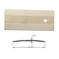 Порог АЛ-125-С 0,9м антик белое золото , Стык алюминевый , 40 мм Порог АЛ-125-С 0,9м антик белое золото , Стык алюминевый , 40 мм