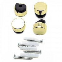 Держатели для зеркал Т-100, пластиковые, золото (компл. 4 шт.), 106210 Держатели для зеркал Т-100, пластиковые, золото (компл. 4 шт.), 106210