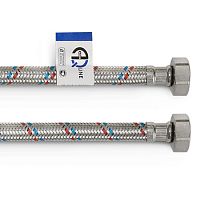 Подводка гибкая для воды FF 100 внутр-внутр стальная оплетка 01418 AQuapipe 50/10 Подводка гибкая для воды FF 100 внутр-внутр стальная оплетка 01418 AQuapipe 50/10