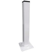 Ножка мебельная 25х25х200 мм, квадратная нерегулируемая, белый, 129004 Ножка мебельная 25х25х200 мм, квадратная нерегулируемая, белый, 129004