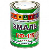 Эмаль ПАЛИТРА ПФ-115 зеленая 1.9кг 124452