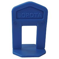 Система выравнивания плитки СВП 1,0 мм (зажим "Ворота" 100 шт,), пакет, 669-1100 Система выравнивания плитки СВП 1,0 мм (зажим "Ворота" 100 шт,), пакет, 669-1100