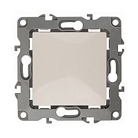 Выключатель одинарный, без монтажных лапок, слоновая кость, 10АХ-250В, ЭРА, 12-1001-02 Выключатель одинарный, без монтажных лапок, слоновая кость, 10АХ-250В, ЭРА, 12-1001-02