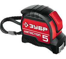 Рулетка 5 м / 19 мм, с автостопом, ЗУБР, 34052-05-19_z01 Рулетка 5 м / 19 мм, с автостопом, ЗУБР, 34052-05-19_z01