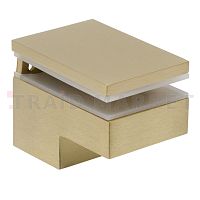 Полкодержатель квадратный 80х80 мм, бронза (пара), MS.1436.ВА*** Полкодержатель квадратный 80х80 мм, бронза (пара), MS.1436.ВА***