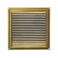 Решетка вентиляционная металлическая 150х150 мм с сеткой, бронза /50/ Решетка вентиляционная металлическая 150х150 мм с сеткой, бронза /50/