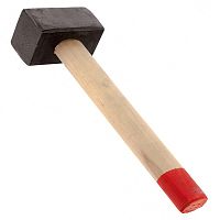 Кувалда 4000 г, кованая головка, деревянная рукоятка, Россия, 10957 Кувалда 4000 г, кованая головка, деревянная рукоятка, Россия, 10957