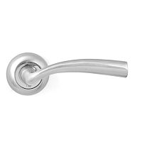 Ручки дверные Megapolis "Berlin" Н-0814-А-NIS сатин 00022659/18634 Ручки дверные Megapolis "Berlin" Н-0814-А-NIS сатин 00022659/18634