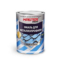 Эмаль для металлопрофиля RAL 3003 рубин.красн.  (0,9кг),FARBITEX PROFI MASTER PRIME
