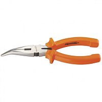 Длинногубцы изогнутые 160 мм, Classic, шлифованные, пластмассовые рукоятки Sparta, 17411 Длинногубцы изогнутые 160 мм, Classic, шлифованные, пластмассовые рукоятки Sparta, 17411