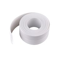 Лента-бордюр для раковин и ванн, 30 мм х 30 мм х 3,3 м, белая, "4WALLS" /32/ Лента-бордюр для раковин и ванн, 30 мм х 30 мм х 3,3 м, белая, "4WALLS" /32/