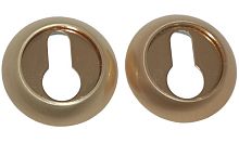 Накладка на евроцилиндр MORELLI ,МН-КН SG/GP,мат.зол/золото Накладка на евроцилиндр MORELLI ,МН-КН SG/GP,мат.зол/золото