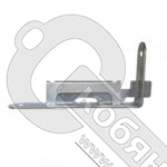 Шпингалет врезной ШЗ-2/короткий/,цинк белый фото 2 Шпингалет врезной ШЗ-2/короткий/,цинк белый фото 2