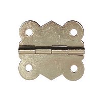 Петля никелир.(D-141) B-106 28х21 мм 90 град. /50/ Петля никелир.(D-141) B-106 28х21 мм 90 град. /50/