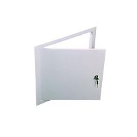 Люк сантехнический нажимной с замком, 400х500 мм ДЗ Люк сантехнический нажимной с замком, 400х500 мм ДЗ