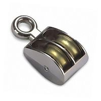 Блок двойной металлический 6мм/20мм /1/ Блок двойной металлический 6мм/20мм /1/