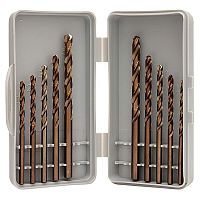 Набор сверл по металлу №61 (кобальт), D=3-5 мм (10 шт.), "ВИЗ" /тканевый пенал/ Набор сверл по металлу №61 (кобальт), D=3-5 мм (10 шт.), "ВИЗ" /тканевый пенал/